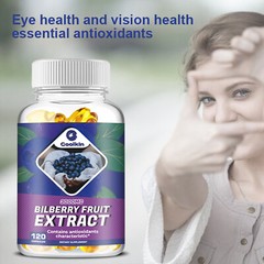 Bilberry Fruit Extract – Maximum Vision Health, Relief Eye Strain, Antioxidant