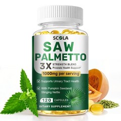 Saw Palmetto 1000mg Prostate Health Support Capsules for Men