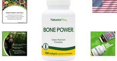 Pack of 2 – Bone Power Calcium Softgels – 180 Count Each, Natural Nutrients