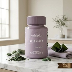 NUTRIPLUS SPIRULINA DIETARRY SUPPLEMENT 60 TABLETS GENUINE NEW!!!