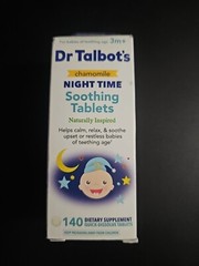 Dr. Talbot’s Night Time Chamomile Soothing Tablets Quick Dissolve 140 Ct 03/2027