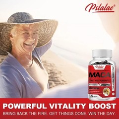 Maca Root Capsules Black Red Yellow Maca Herbal Supplement for Men Women