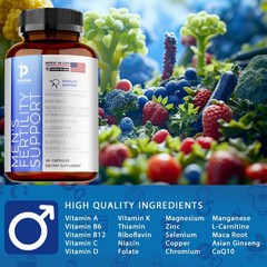 Men’s Fertility Support – Increase Sperm Count, Male Fertility Supplement