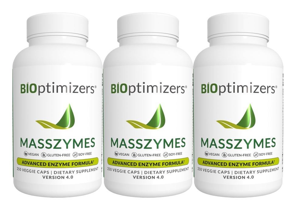 6 PK MassZymes 4.0 Complete Digestive Enzymes Supplement for Gut Health 1500 P