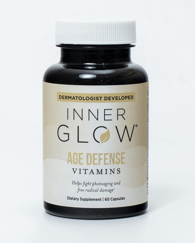 Inner Glow Age Defense Vitamins – Dermatologist and Plastic Surgeon Developed to