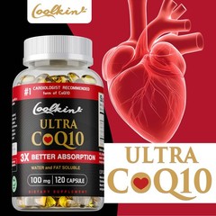 Ultra CoQ10 100mg – Promotes Heart Health, Cardiovascular Health Support