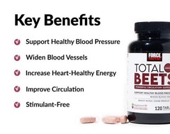 NEW FF Total BEETS 🫜 Circulatory Support Helps w/ healthy Blood Pressure 120 ct