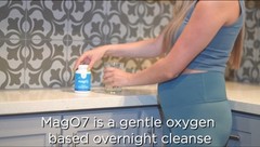 NbPure MAG O7 CLEANSE 90 Capsules ( 30 Servings ) Works Over Night For Bloating