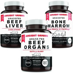 Grass Fed Liver & Organs Starter Pack – Nutrient-Rich Marrow for Health