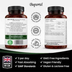 Tribulus Terrestris 120pcs,Improves Mood,Enhances Endurance,Athletic Performance