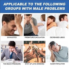 3XUncle Stiffy Nasal Inhaler, Complex Mens Nasal Inhaler Restore Prostate Energy