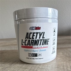 EHPlabs Acetyl L-Carnitine HCl Powder 1000mg Unflavored Lab Tested 3.5oz
