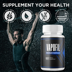 (2 Pack) Vapofil Advanced Male Pills Vapo Fil Formula Supplement 120 Capsules