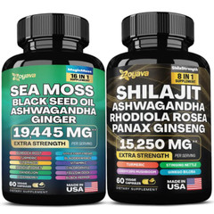 Dynamic Vitality Bundle – Zoyava Sea Moss Multivitamin & Power Combo –