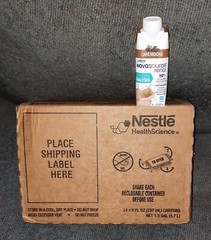 Novasource Assorted Renal Drinks~ 8 Each~ Strawberry, Vanilla, & Cafe Mocha
