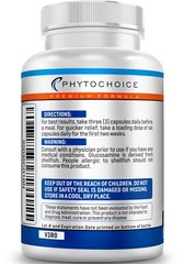 PHYTOCHOICE Advertising Insert CARD for Glucosamine Chondroitin Joint Support