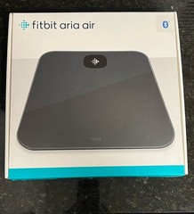 Fitbit Aria Air Smart Scale Black One Size Bluetooth Wireless FB203BK