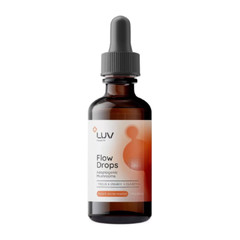 LUV Health Flow Drops – Adaptogen Mushroom Blend – Peach Watermelon Flavor – 1 #