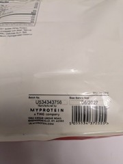 NEW MyProtein Impact Whey Isolate 2.2lbs Chocolate Brownie Exp 6/2027