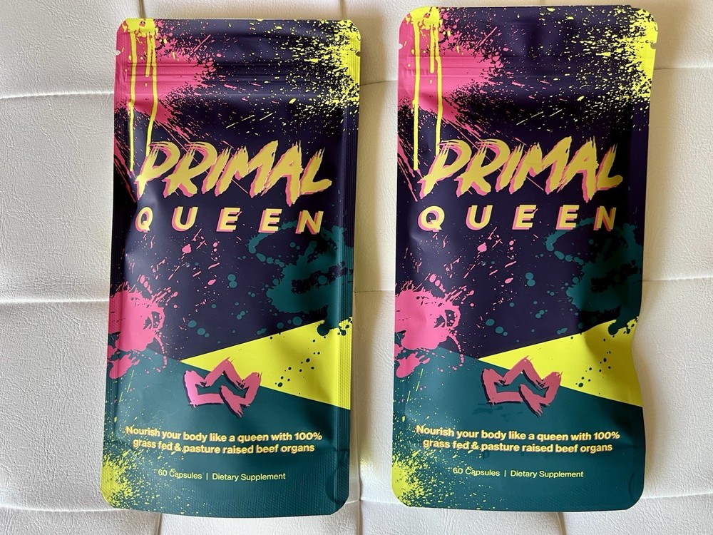 2 Bags -Primal Queen Beef Organ Supplements for Women 120ct – 2 MONTHS SUPPLY!