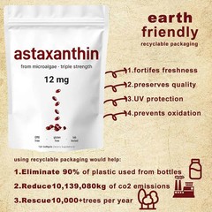 Natural Astaxanthin Soft Capsule Pure Additive Boost Immunity Physical Recovery