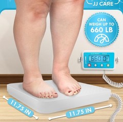 Medical Scale – Heavy Duty 660 lb High Capacity Wrestling Scale for Body Weig..