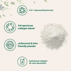 NEW Multi Collagen Peptides Powder Hydrolyzed Protein Peptide Type I,II,III,V,X