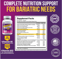 Bariatric Multivitamin | Capsule | 45mg | 90 Count