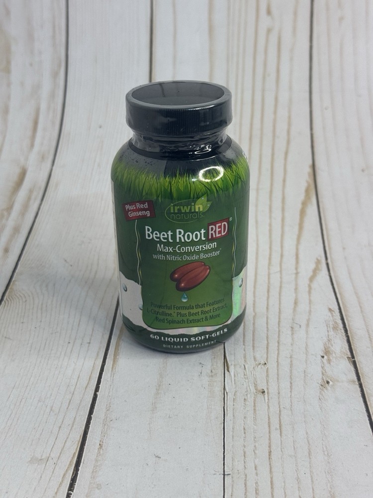 Beet Root RED®, Max-Conversion with Nitric Oxide Booster, 60 Liquid Soft-Gels