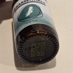 Original Kerassentials .5 oz 15ml for Nail Fungus Dark Glass Bottle 2/26 SEALED