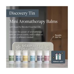 Scentered Aromatherapy Gift Set, Mini Roll On Essential Oil Balms for Sleep, …