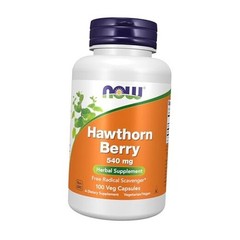 Supplements, Hawthorn Berry 540 mg, Free Radical 100 Count (Pack of 1)