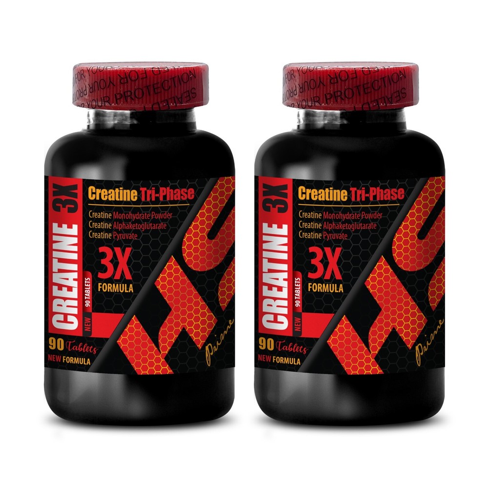 Natural Booster – CREATINE 3X – Precision Muscle Fuel – 2Bot 180Tabs