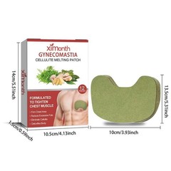 Gynecomastia Chest Melting Patch, Cellulite Belly Fat Remove best For Male P8W8