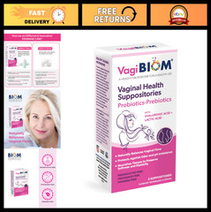 Lactobacillus Suppository for Microbiome Balance & Odor Control, Paraben-Free