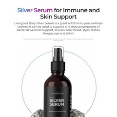 Colloidal Silver Liquid Spray 4oz – Purified Silver for Wellness, Oral Care, Ski
