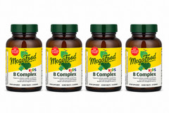 MegaFood Kids B Complex Vitamins Methyl B12 Folate B6 30 Tablets x 4 Bottles NEW