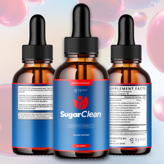 (5 Pack) Sugar Clean Blood Support Drops SugarClean Vitamin Supplement 150 Servs
