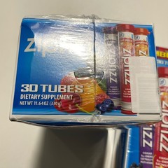 Zipfizz Combo 2-Pack (60 Tubes) Grape/Fruit Punch/Orange Soda