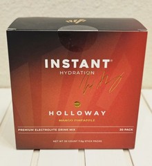 Instant Hydration Max Holloway Mango Pineapple 30 Pack Sealed UFC Rare 2/2027