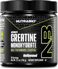 Pure Micronized Powder Supplement, Unflavored, 150 g – Supports Bulk Muscle E…
