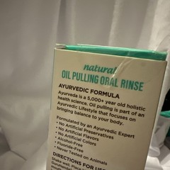 GuruNanda Oil Pulling Farmed Mint mouthwash for Complete Oral Hygiene – 8oz NEW
