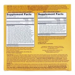 Nature’s Secret Ultimate Cleanse Program,Multi-Herb 120 Tabs&Multi-Fiber 120Tabs