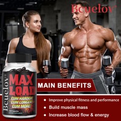 Max Load – Increases Muscle Strength in Men – Contains Vitamins, Maca