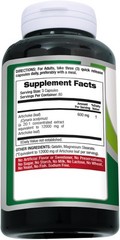Organic Artichoke 12000mg 240 caps Non-GMO/Gluten Free