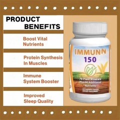 1-3 Packs Immuno 150 The Ultimate Multi Vitamin Immune Booster 150 Capsules