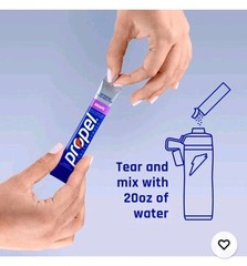 Propel Electrolyte Powder Drink Mix Grape 96 Servings Zero Sugar Electrolytes