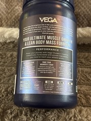 Vega Plant-Based Performance Protein + Creatine, Creamy Chocolate, 1 lb 7.4 oz