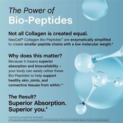Peptides Oz, Powder – 20 Protein Unflavored, Grass-Fed Neocell Collagen