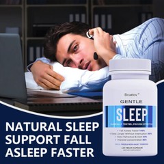 Sleep with L-Tryptophan, Magnesium – Fall Asleep Faster, Wake Refreshed-120 caps
